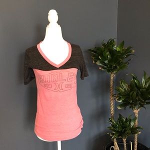 Hurley 3/4 sleeve tee